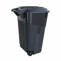 United Solutions Can Trash Wheeled Black 32 Gal TI0061